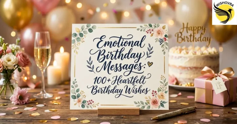 Emotional Birthday Messages: 100+ Heartfelt Birthday Wishes