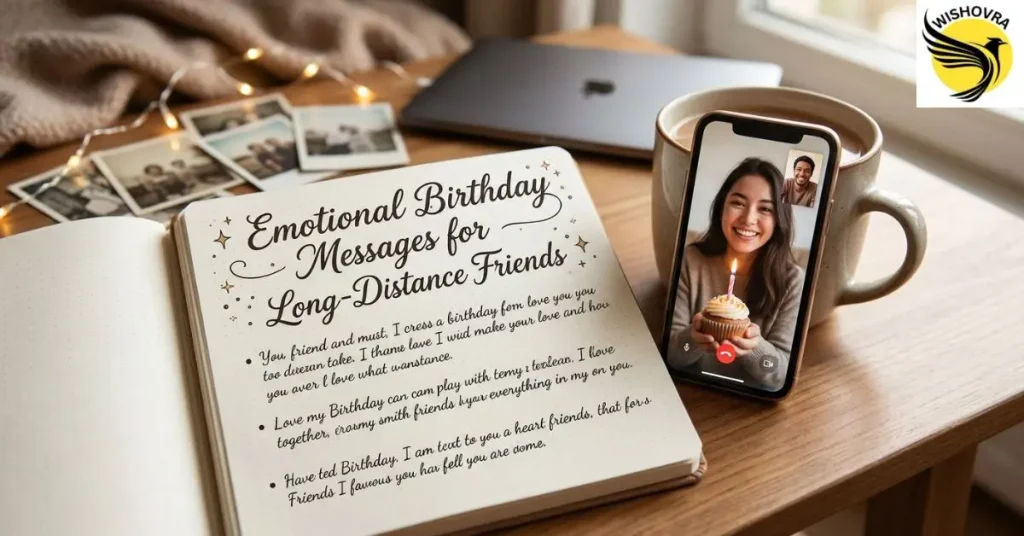 Emotional Birthday Messages for Long-Distance Friends