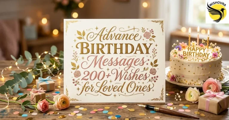 Advance Birthday Messages: 200+ Wishes for Loved Ones