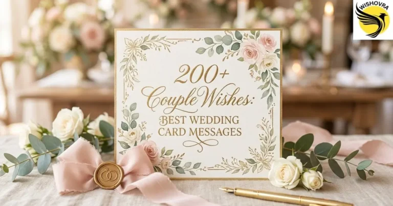 200+ Couple Wishes: Best Wedding Card Messages