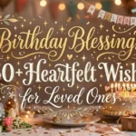 Birthday Blessings: 150+ Heartfelt Wishes for Loved Ones