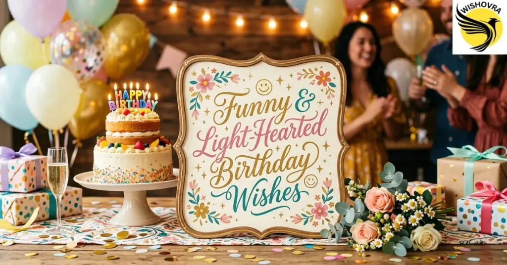 Funny & Light-Hearted Birthday Wishes