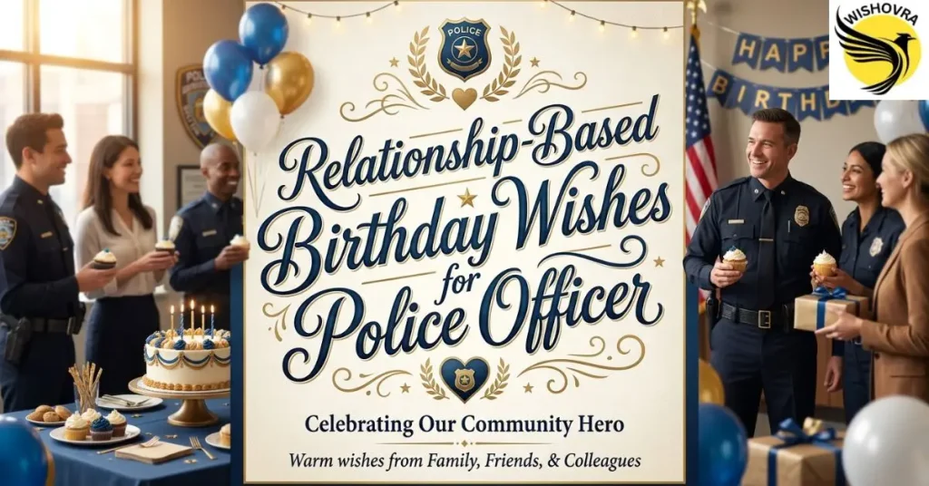 Relationship-Based Birthday Wishes for Police Officer
