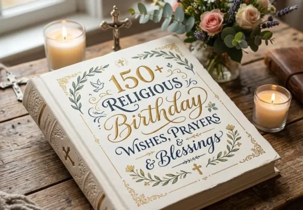 150+ Religious Birthday Wishes, Prayers & Blessings