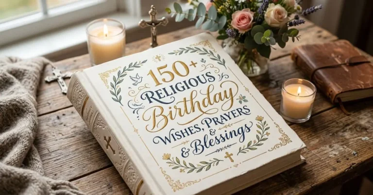 150+ Religious Birthday Wishes, Prayers & Blessings