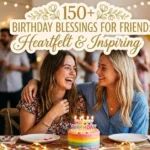 150+ Birthday Blessings for Friend: Heartfelt & Inspiring