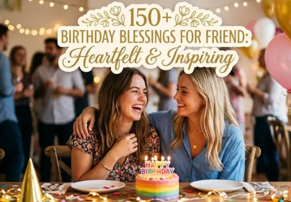150+ Birthday Blessings for Friend: Heartfelt & Inspiring
