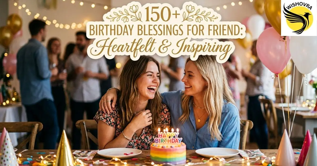 150+ Birthday Blessings for Friend: Heartfelt & Inspiring