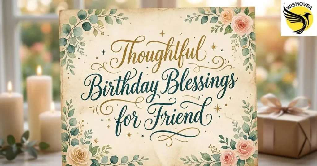 Thoughtful Birthday Blessings for Friend