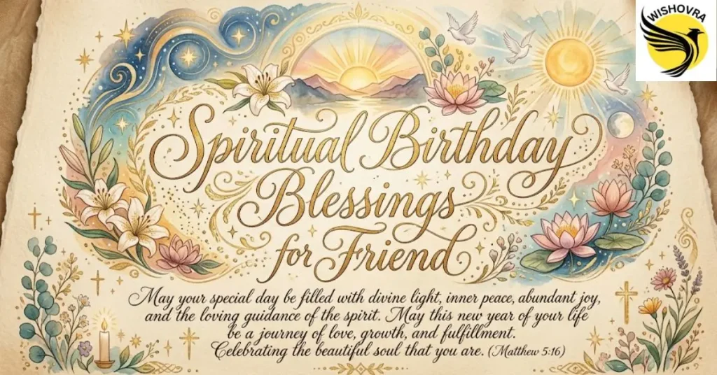Spiritual Birthday Blessings for Friend