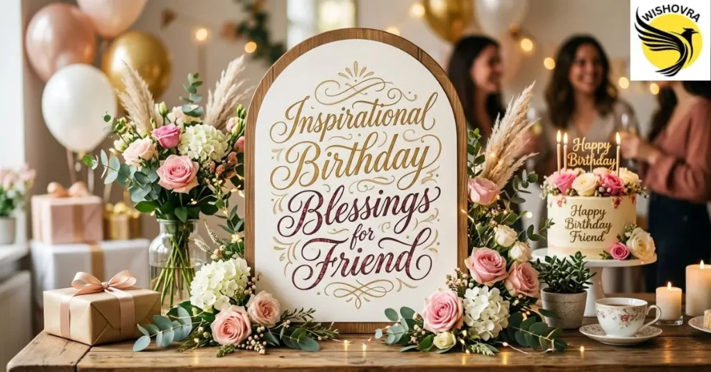Inspirational Birthday Blessings for Friend