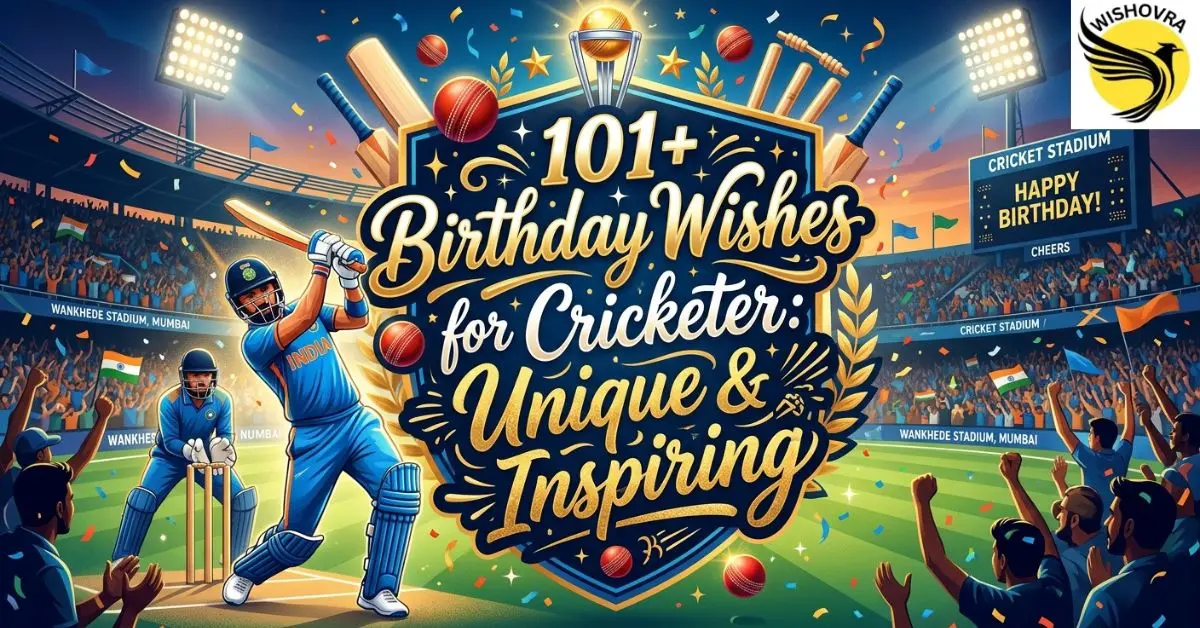 101+ Birthday Wishes for Cricketer: Unique & Inspiring