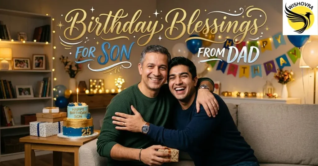Birthday Blessings for Son from Dad