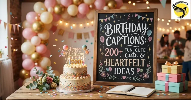 Birthday Captions: 200+ Fun, Cute & Heartfelt Ideas