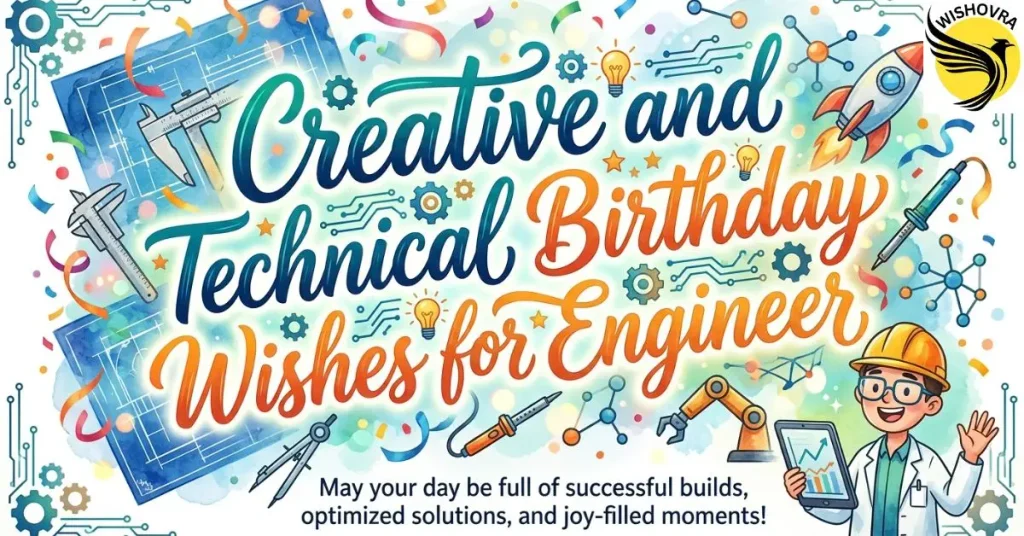 Creative and Technical Birthday Wishes for Engineer