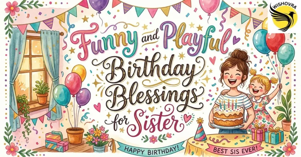 Funny and Playful BirFunny and Playful Birthday Blessings for Sisterthday Blessings for Sister