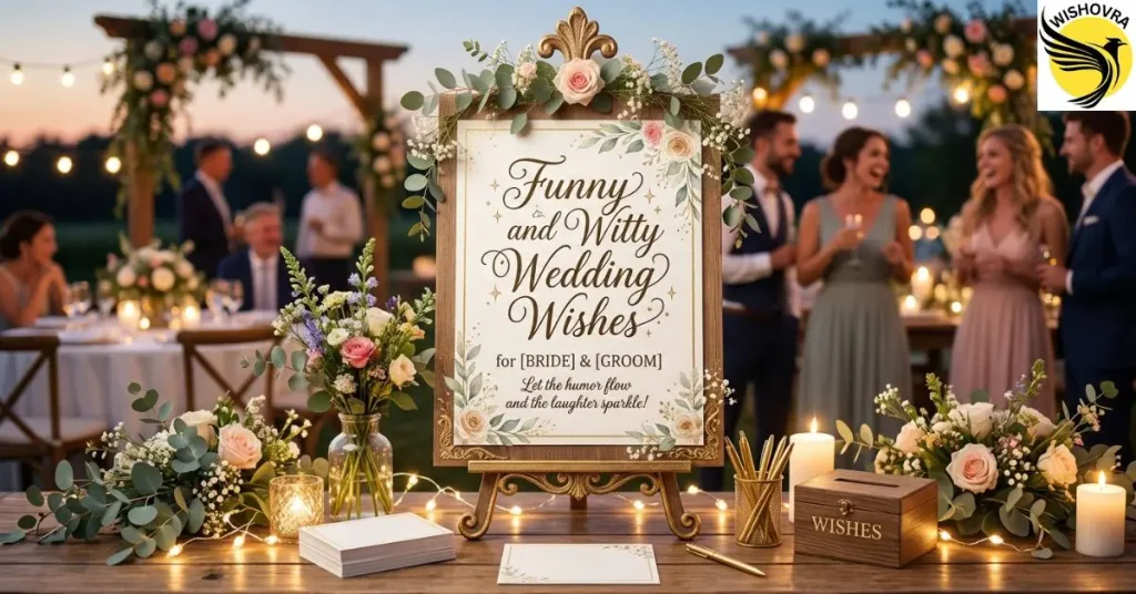 Funny and Witty Wedding Wishes