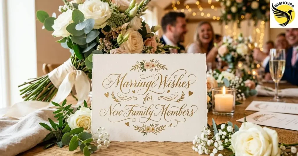 Marriage Wishes for New Family Members