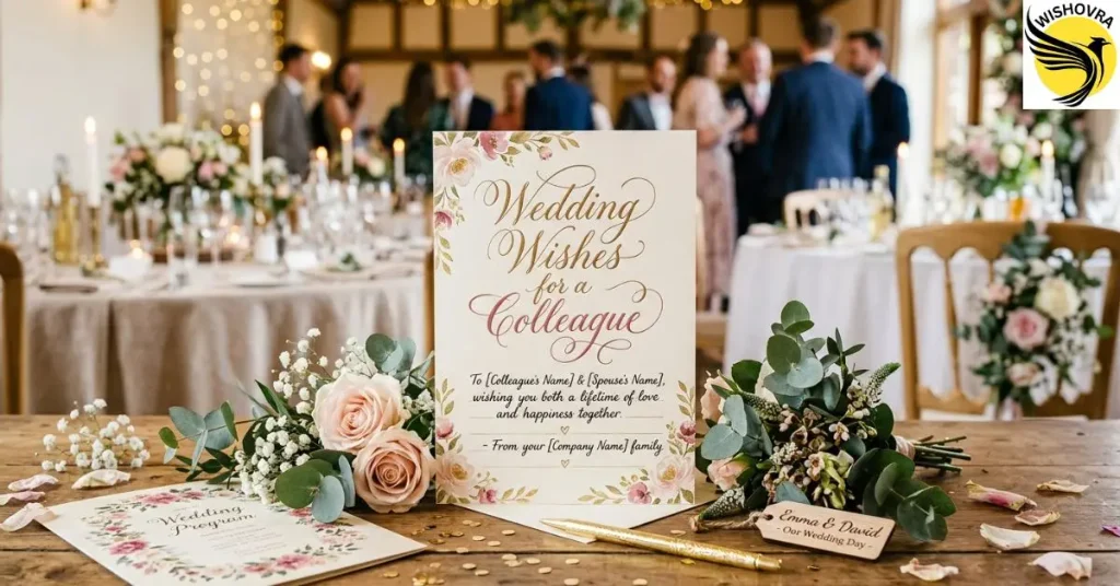 Wedding Wishes for a Colleague